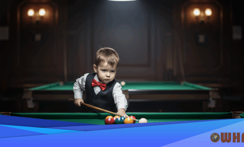 Jude, 2, Steals The Show In Snooker Debut
